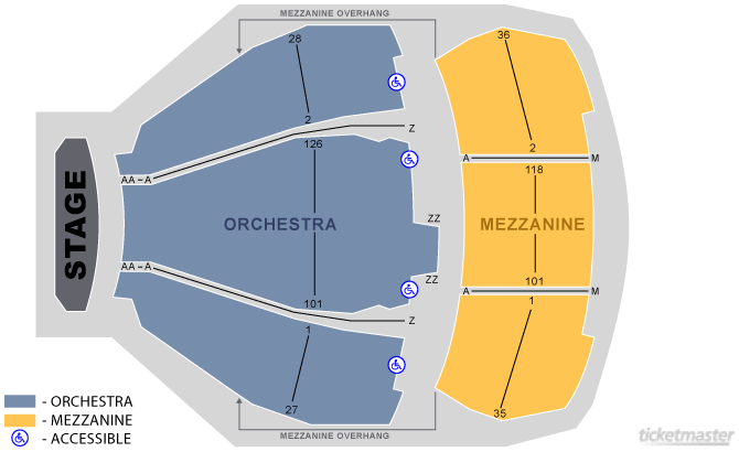 Marquis Theatre Seating Chart
