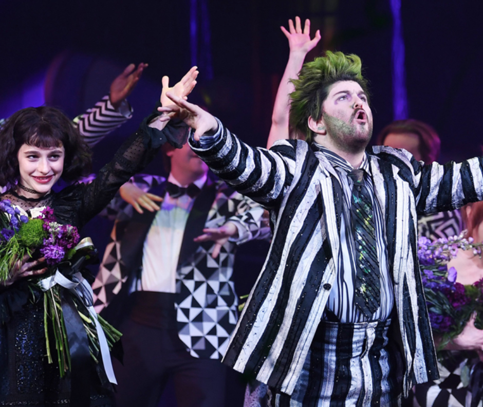 Beetlejuice musical. Битлджус мюзикл. Beetlejuice мюзикл. Beetlejuice Broadway Musical.